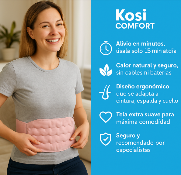 Kosi Comfort® : El calor que alivia, la comodidad que mereces