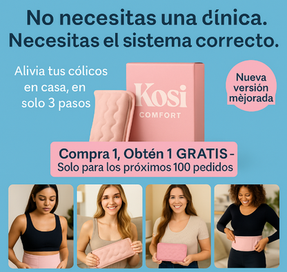 Kosi Comfort® : El calor que alivia, la comodidad que mereces