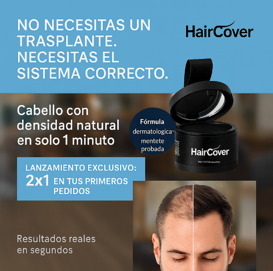 Hair Cover® – Más que cubrir, devolver confianza.