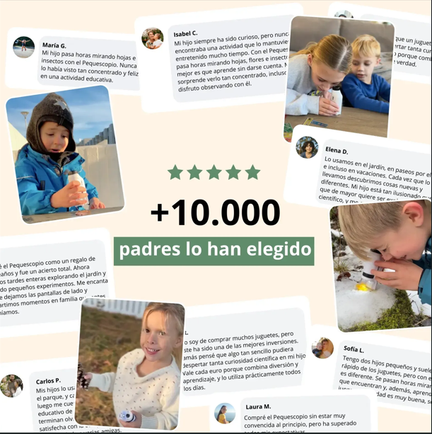 El Pequescopio™ - Un micromundo lleno de aventuras