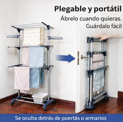 AeroDry Pro™ - Seca más ropa en menos espacio