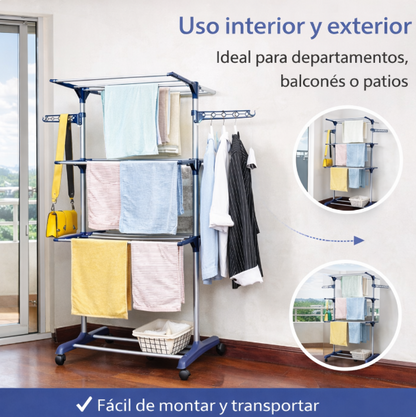 AeroDry Pro™ - Seca más ropa en menos espacio
