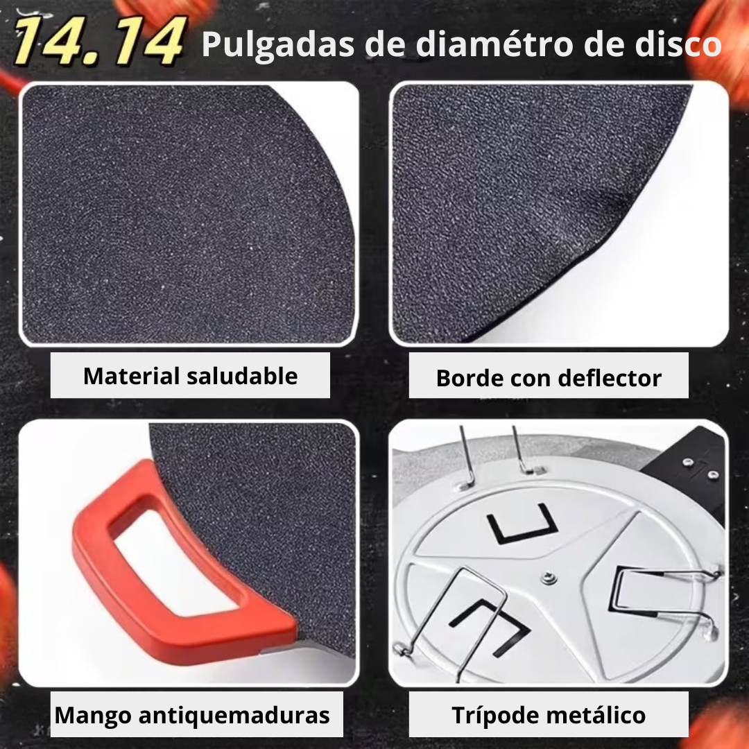 K-Grill Pro™ - Sin humo, sin carbón, sin pretextos