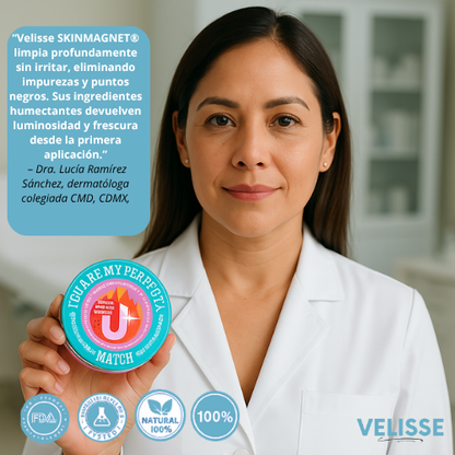 Velisse SKINMAGNET® Una piel que deslumbra desde la primera aplicación