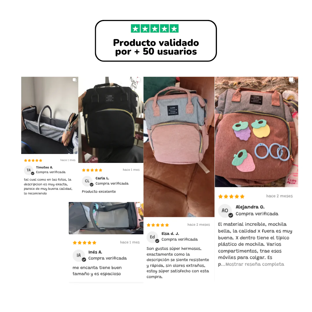 La SnugieBag® - Súper Mochila de Viaje Multiusos