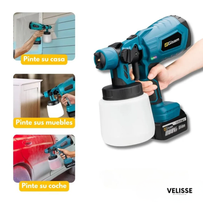 SprayMaster PRO™ - Pistola Pulverizadora Inalámbrica Profesional